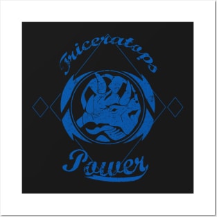Triceratops Power Posters and Art
